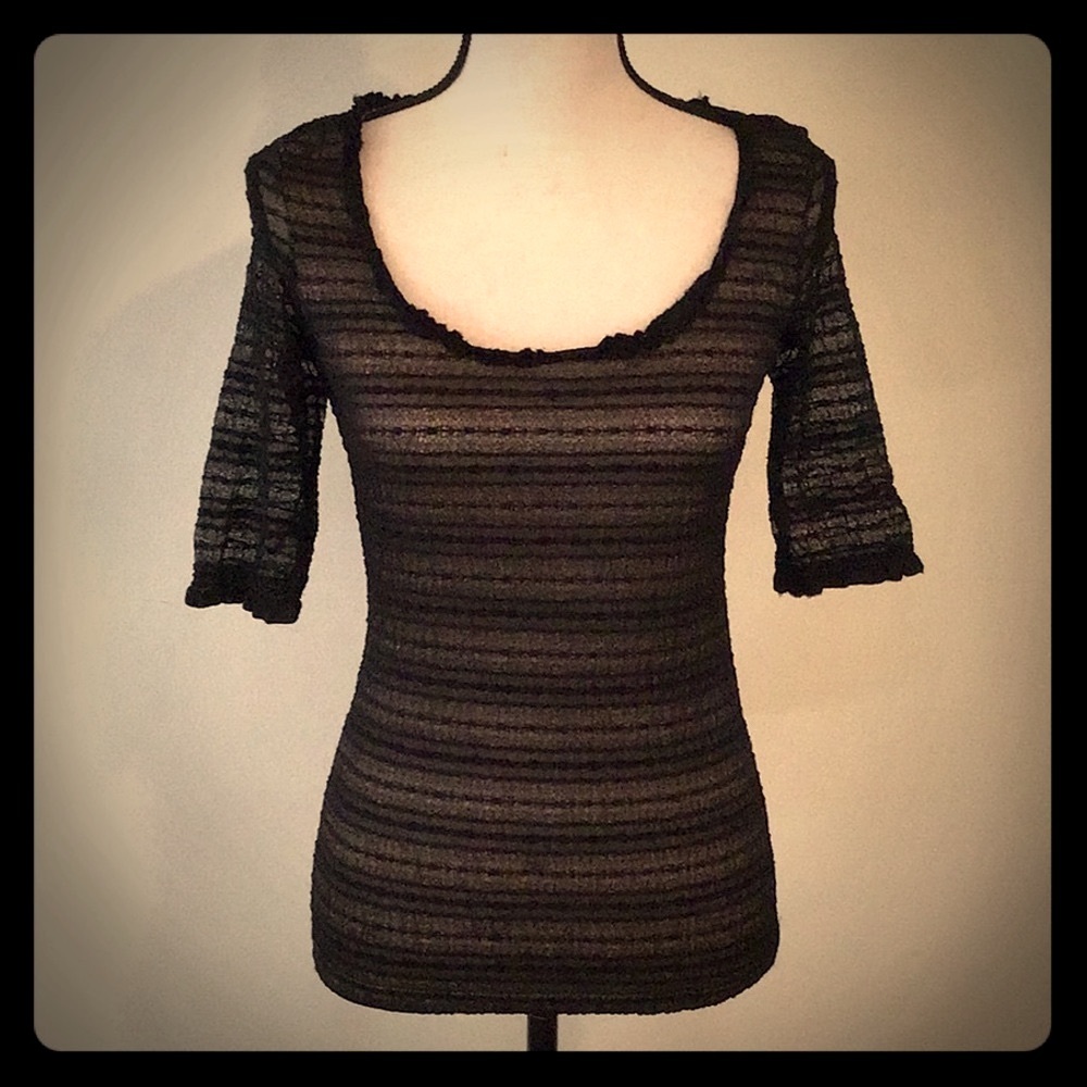 Studio M Nude Illusion Top